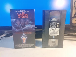 The Witches of Eastwick VHS Tape Cher Jack Nicholson Michelle Pfeiffer Sarandon - Picture 1 of 7