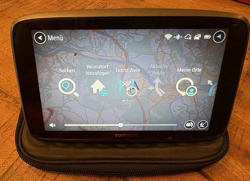 TomTom Go 6200 Navigationsgerät mit Wi-Fi - Schwarz - Bild 1 von 4