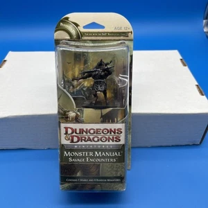 D&D Miniatures Monster Manual SAVAGE ENCOUNTERS SAVAGE MINOTAUR *NEW PACK* - Picture 1 of 2