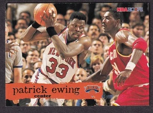 1995-96 Skybox NBA Hoops basketball card #107 New York Knicks Patrick Ewing - Picture 1 of 2
