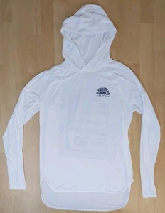 Jetty Long Sleeve Hoodie Shirt Womens M White T-shirt Marine Surf Beach Coastal  - Picture 1 of 14
