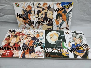 Haikyu Manga Englisch Taschenbuch Posten Set 7, Bände 1, 2, 3, 4,5,10,11 - Bild 1 von 7
