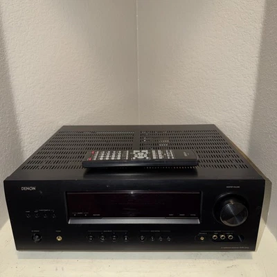 Denon AVR-1312 5.1 Ch 3D HDMI Home Theater Surround Sound Receiver Stereo System - Image 1 of 4