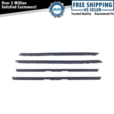 Door Window Belt Weatherstrip Kit Fits 1984-1989 Chevrolet Corvette - Image 1 of 4