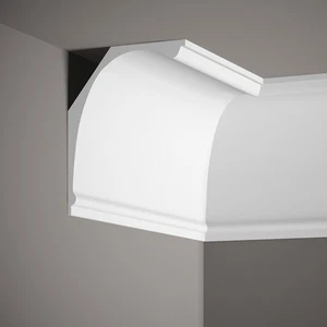 Mardom Deckenleiste MDB103 Profoam 140 x 180 x 2000 mm Weiß Stuckleiste - Bild 1 von 2