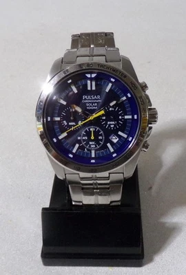 Pulsar Gents VR42-X001 Solar Dive Seiko Chronograph Watch - Image 1 of 4