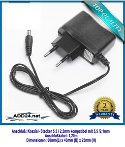 Stecker- Netzteil / Netzgerät für LED 12V/450mA *Neu* alternative zu SNG-500m - Bild 1 von 11