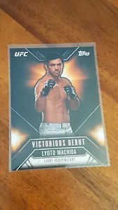 2009 Topps UFC Round 1 Victorious Debut #VD5 Lyoto Machida SL@MJ3 - Picture 1 of 2