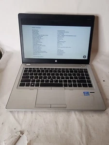 HP EliteBook Folio 9470M I5-3437u@1.90ghz 4gb Ram, No Hdd - Picture 1 of 9