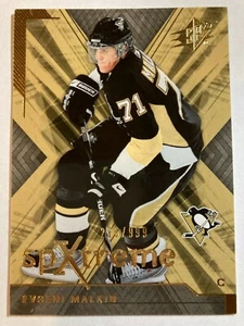 2007-08 SPx SPXtreme - EVGENI MALKIN #X39 Pittsburgh Penguins Insert/999 - Imagen 1 de 1