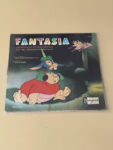 Disco Vinile 33 giri LP FANTASIA Disneyland Walt Disney Leopold Stokowski RARE - Foto 1 di 9