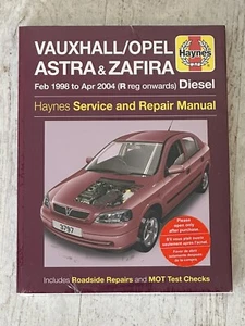 NEW - Haynes Manual 3797 - Vauxhall/Opel Astra & Zafira, 1998 to 2004, diesel - Picture 1 of 1