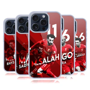 LIVERPOOL FC 2021/22 FIRST TEAM ÉTUI COQUE EN GEL POUR APPLE iPHONE TÉLÉPHONES - Photo 1 sur 15