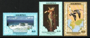 MAURITIUS MNH 1989/91 Conservation Projects Top 3 Values - Picture 1 of 1