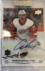 CHRISTOPHER EHN 2018-19 Clear Cut Rookie AUTO #CCR-CE 18-19 Upper Deck UD RC !!! - Picture 1 of 2