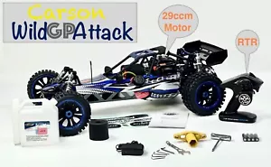 Carson 1:5 Wild GP Attack blau 2.4G RTR, 29 cm³ Motor, mit Zubehör - Bild 1 von 15