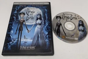 Corpse Bride DVD 2005 Tim Burton Johnny Depp Helene Bonham Carter Animation - Picture 1 of 15