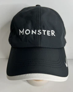 Nike Unisex Dri FIT Heritage86 Monster Golf Cap Perforated Black With White New - Picture 1 of 7