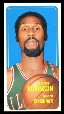 1970-71 TOPPS BASKETBALL NBA Tall Boys 40 Flynn Robinson EX-NM Cincinnati Royals - Image 1 of 2