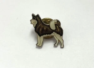 Mini Small Husky Dog Enamel Pin Unique - Picture 1 of 4