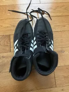 Scarpe da wrestling Adidas HVC 2 da uomo nere stringate sport sportivi sportivi AQ3325 - Foto 1 di 2