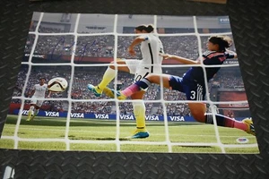 CARLI LLOYD SIGNED AUTOGRAPHED USA World Cup 16x20 Photo PSA/DNA COA Auto - Picture 1 of 2