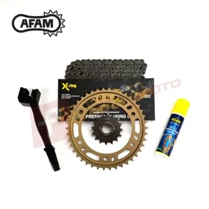 AFAM Recommended Chain and Sprocket Kit (Alloy Rear) fits KTM 50 SX 2012-2013 - Picture 1 of 2