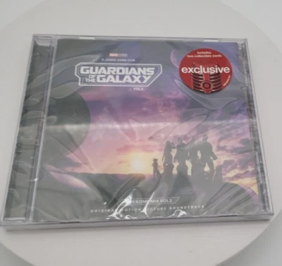 Guardians Of The Galaxy Vol 3: Awesome Mix Vol 3 (CD 2023) w/2 Collectable Cards - Image 1 of 4