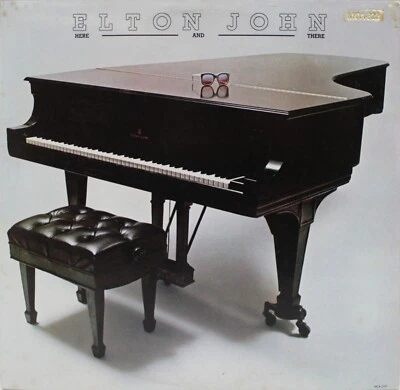 ELTON JOHN Here And There USED 1976 LP Rock Concert Vinyl Record MCA-2197 - Image 1 of 2