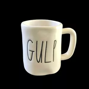 Rae Dunn GULP Demitasse Tazza Espresso Ceramica Mini Collezione Artigianale - Foto 1 di 9