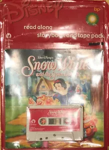 Disney Read Along Book And Cassette Tape Ariel and the Secret Grotto Snow White - Bild 1 von 4