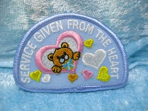 Girl Scout Service Given From the Heart Patch - Picture 1 of 1