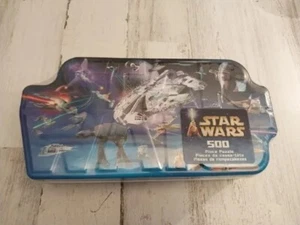 Star Wars 500 Piece The Empire Jigsaw Puzzle w/ Collectible Tin 2002 New Sealed - Picture 1 of 2