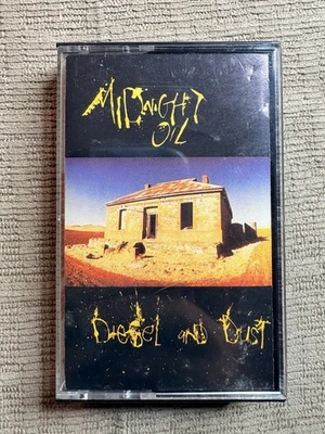 Midnight Oil – Diesel and Dust (Cassette Tape, 1987, Rock) Vintage Foto 1 de 4