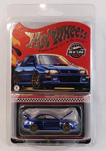 Hot Wheels RLC 1998 Subaru Impreza 22B-STi Spectraflame Blue Real Riders - Imagen 1 de 21