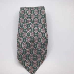 Polo By Ralph Lauren 100% Silk Vintage Neck Tie Geometric Usa - Picture 1 of 4