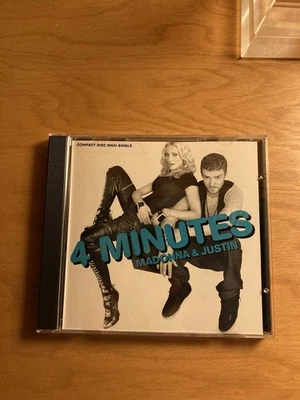 4 минуты [сингл] Мадонны (CD, апрель 2008, Warner Bros.) - Изображение 1 из 4
