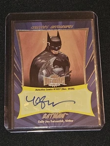 2025 UD Skybox Metal Universe Batman Creators Auto Kelly Sue McCormick SP CA-KD - Bild 1 von 2