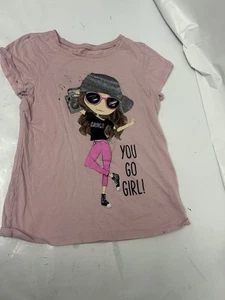 T-shirt bambina Posto bambino media 7-8 rosa You go - Foto 1 di 3