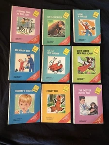 Lot of 9 VTG Rand McNally Books 1967-68 Start Right Elf Books PB Early Reader - Picture 1 of 5