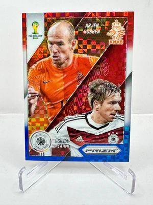 ARJEN ROBBEN LAHM 2014 Panini Prizm World Cup Matchups Red White And Blue #21 - Image 1 of 2