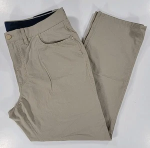 Vineyard Vines On-The-Go 5 Pocket Hose Herren 38x30 Beige Stretch OTG Performance  - Bild 1 von 16