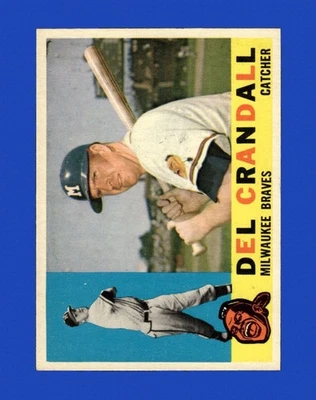 1960 Topps Set-Break #170 Del Crandall NR-MINT *GMCARDS* - Image 1 of 2