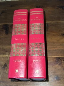 The Fundamentals: 2 Volume Set R. A. Torrey 2008 HC Book Bible Study - Picture 1 of 4