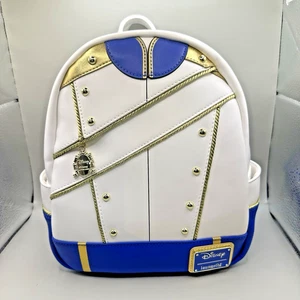 Mini Mochila Loungefly Disney Príncipe Eric La Sirenita Juegos con disfraces Trenza Dorada - Imagen 1 de 16