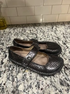 Alegria Paloma Pewter Dazzler M7 Orthotic Comfort Shoes EUR 38 - Foto 1 di 8