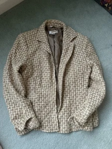 Talbots Tweed Blazer Size 8P - Picture 1 of 4