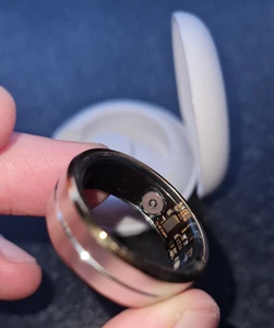 Estuche de carga inalámbrica Smart Ring rastreador de salud y estado físico unisex - Imagen 1 de 14