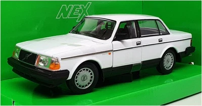 Welly Nex 1/24 Scale Diecast 24102W - Volvo 240 GL - White - Image 1 of 4
