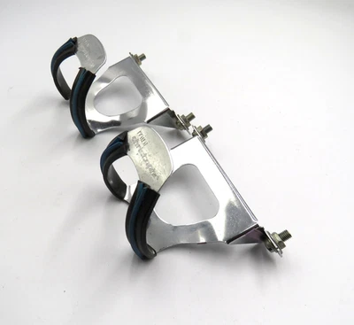 Vintage Half Toe Clips Mini Christophe Chrome - Image 1 of 3